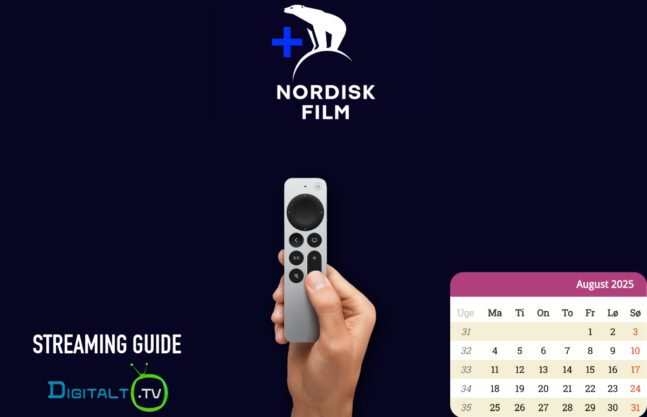 Nyt på Nordisk Film+ august 2025 Månedsguide