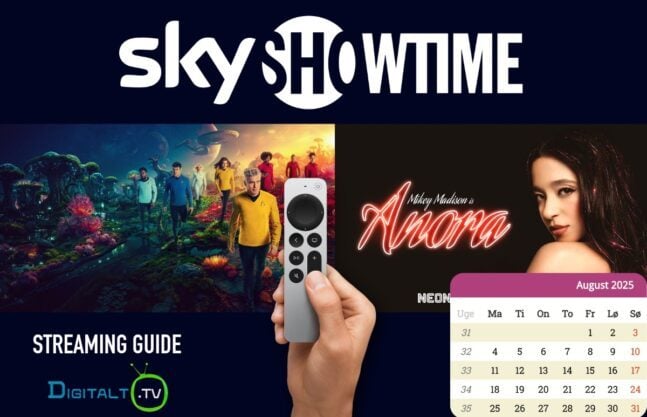Nyt på SkyShowtime august 2025 Månedsguide