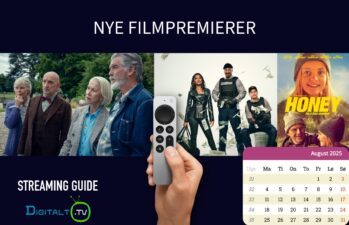 Her er månedens nye filmpremierer på streaming – august 2025