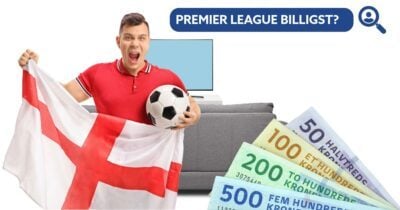 Hvor kan du se Premier League billigst?