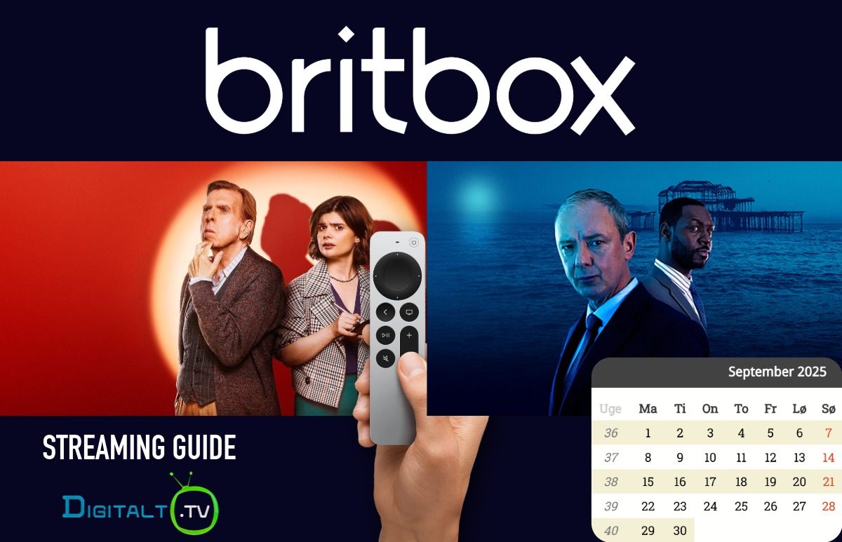 Nyt på BritBox September 2025 Månedsguide