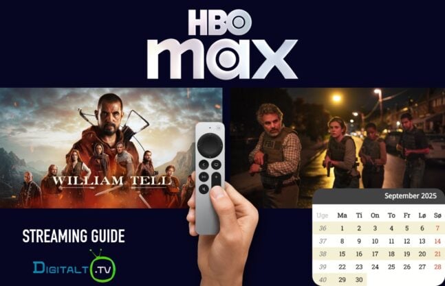 Nyt på HBO Max September 2025 Månedsguide