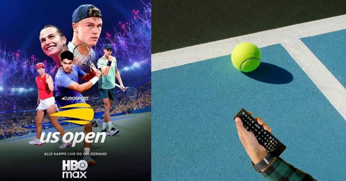 US Open 2025 på TV og Streaming