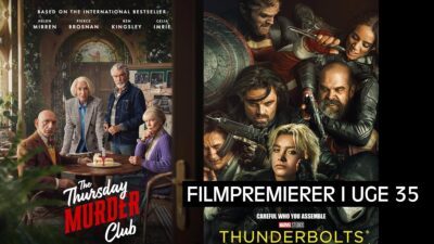 Ugens filmpremierer – Uge 35