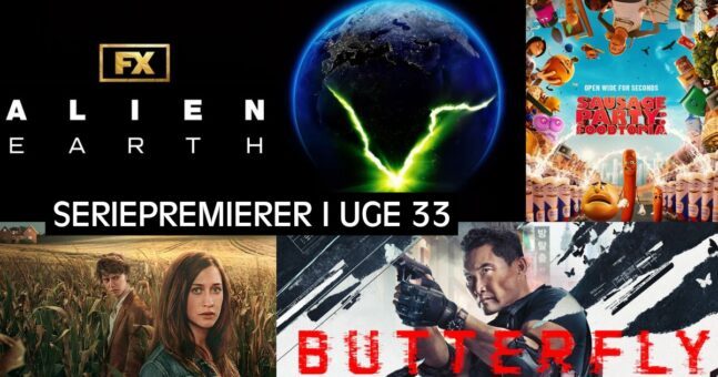 Ugens seriepremierer – Uge 33