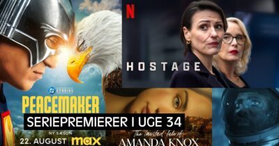 Ugens seriepremierer – Uge 34