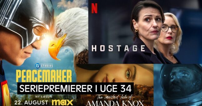 Ugens seriepremierer – Uge 34