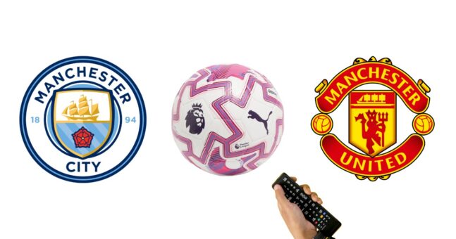 Hvor vises Manchester City – Manchester United?