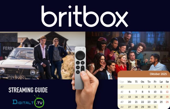 Nyt på BritBox Oktober 2025 Månedsguide