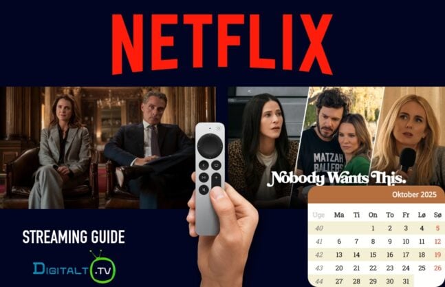 Nyt på Netflix Oktober 2025 Månedsguide
