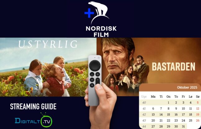 Nyt på Nordisk Film+ Oktober 2025 Månedsguide