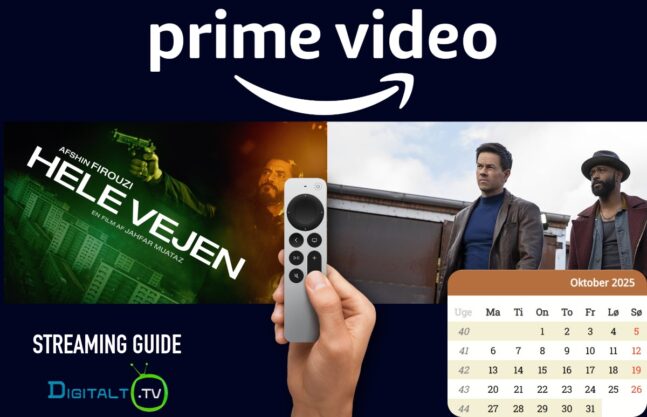 Nyt på Prime Video Oktober 2025 Månedsguide