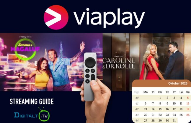 Nyt på Viaplay Oktober 2025 Månedsguide