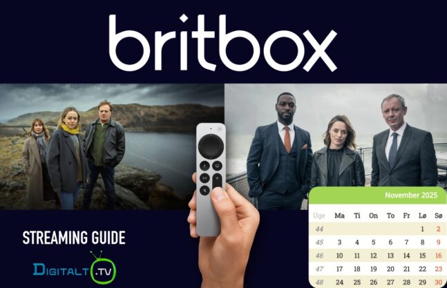 Nyt på BritBox November 2025 månedsguide