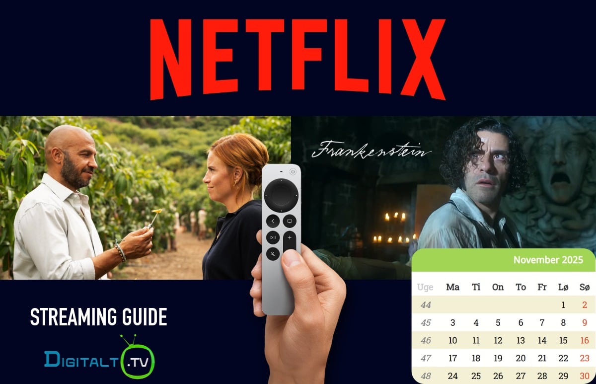 Nyt på Netflix November 2025 Månedsguide