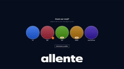 Allente App profiler