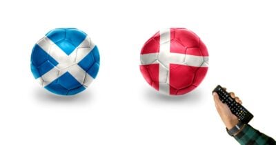Hvem viser Skotland - Danmark VM-kvalifikationskampen?