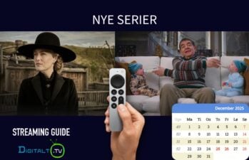 Nye serier der starter i december 2025