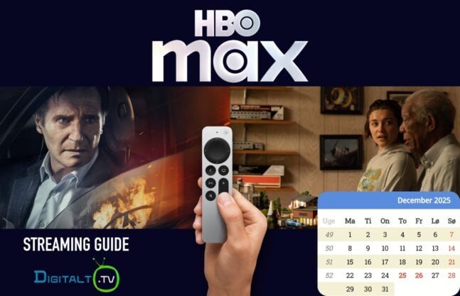 Nyt på HBO Max December 2025 Månedsguide