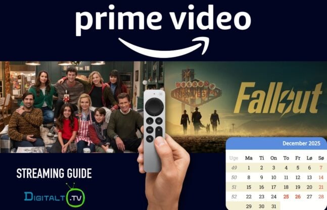 Nyt på Prime Video December 2025 Månedsguide