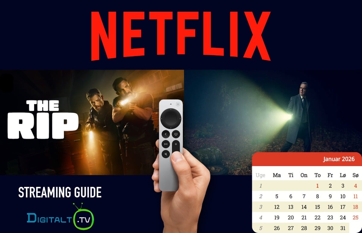 Nyt på Netflix Januar 2026 Månedsguide