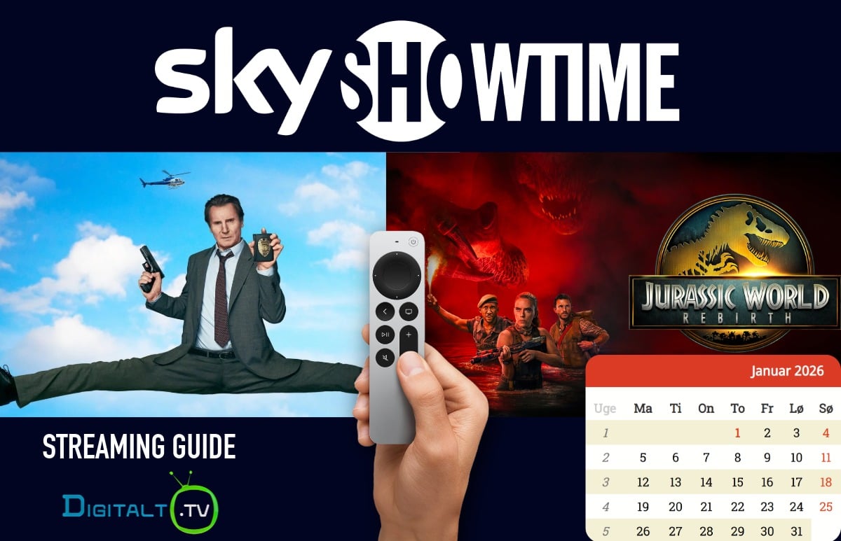 Nyt på SkyShowtime Januar 2026 Månedsguide