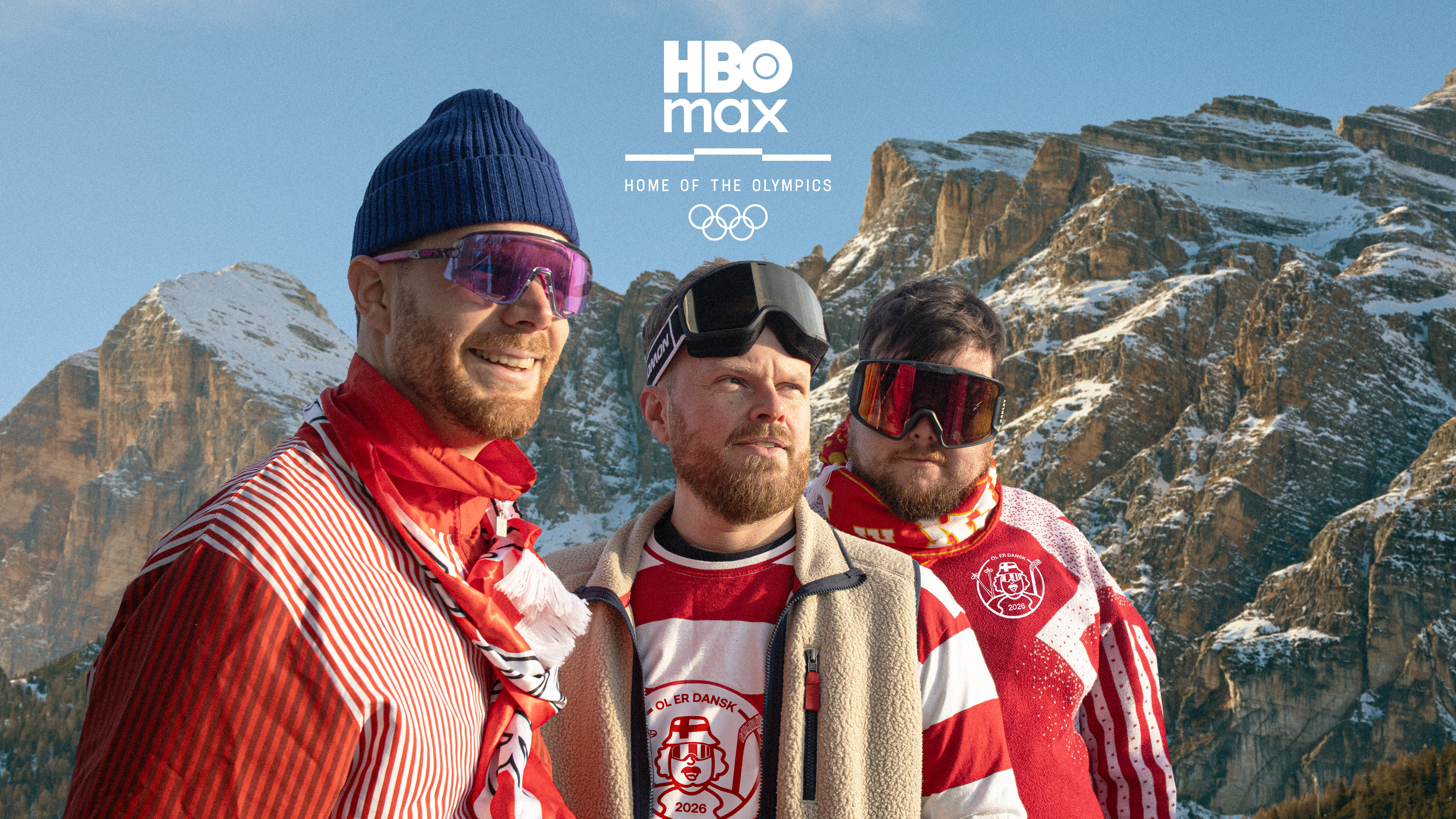 Mandsholdet bliver værter for dagligt OL-program på HBO Max