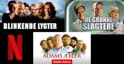 Blikende lygter de grønne slagtere adams æbler netflix sidste chance