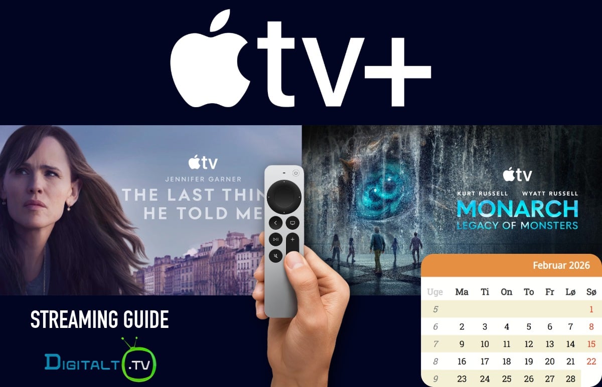 Nyt på Apple TV Februar 2026 Månedsguide