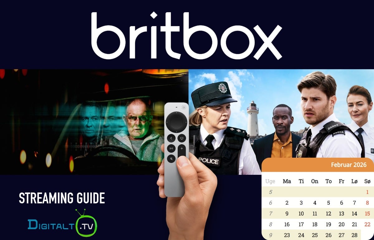 Nyt på Britbox februar 2026 Månedsguide