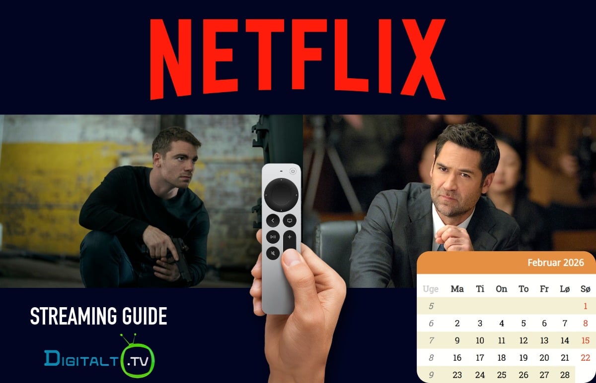Nyt på Netflix februar 2026 Månedsguide