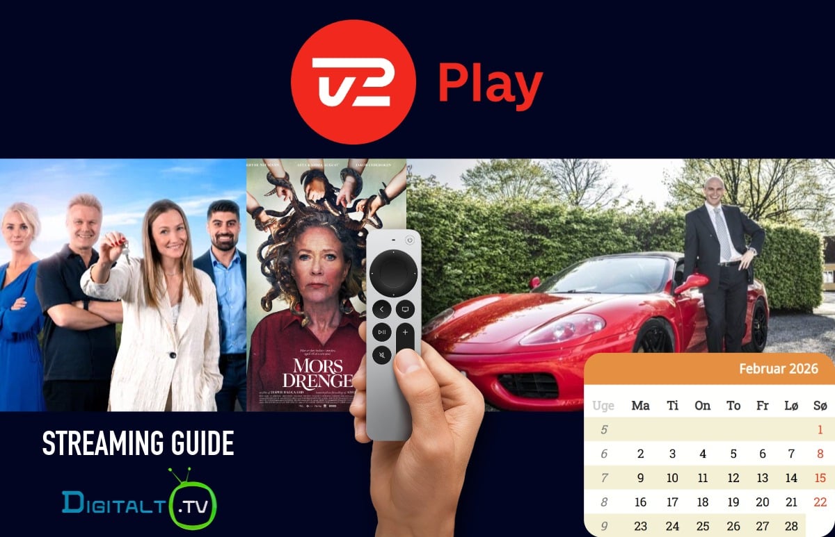 Nyt på TV 2 Play Februar 2026 Månedsguide