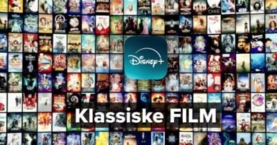Klassiske film og serier på Disney+
