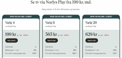 Norlys tv tilbud februar 2026