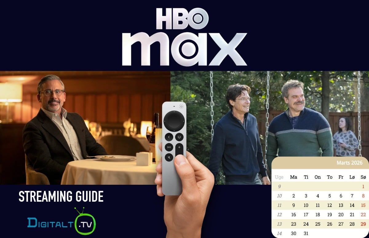 Nyt på HBO Max marts 2026 Månedsguide
