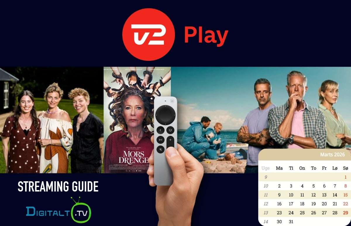 Nyt på TV 2 Play marts 2026 Månedsguide