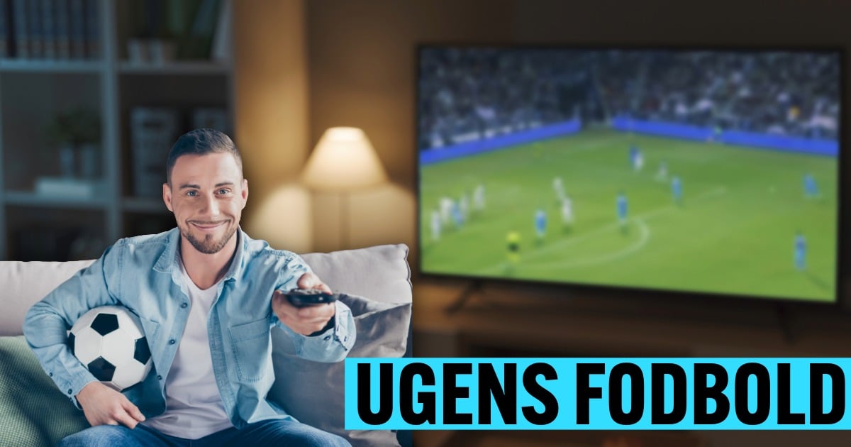 Ugens Fodbold på TV og Streaming