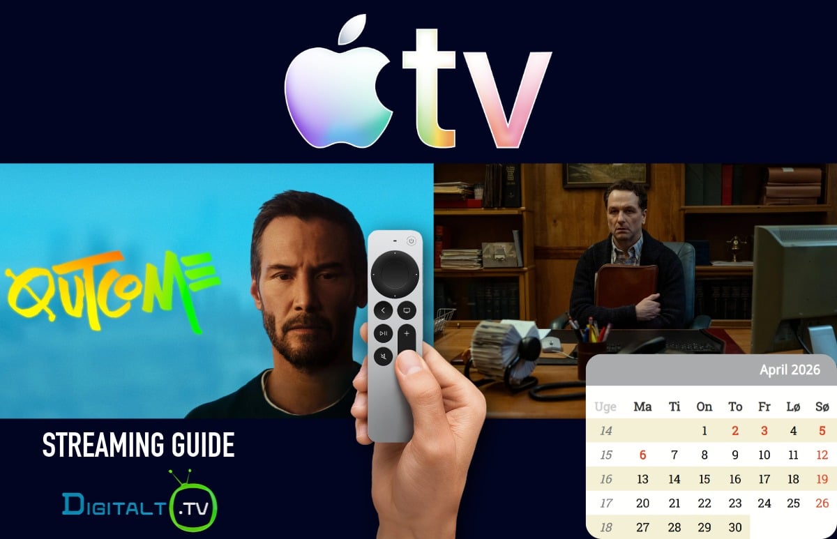 Nyt på Apple TV april 2026