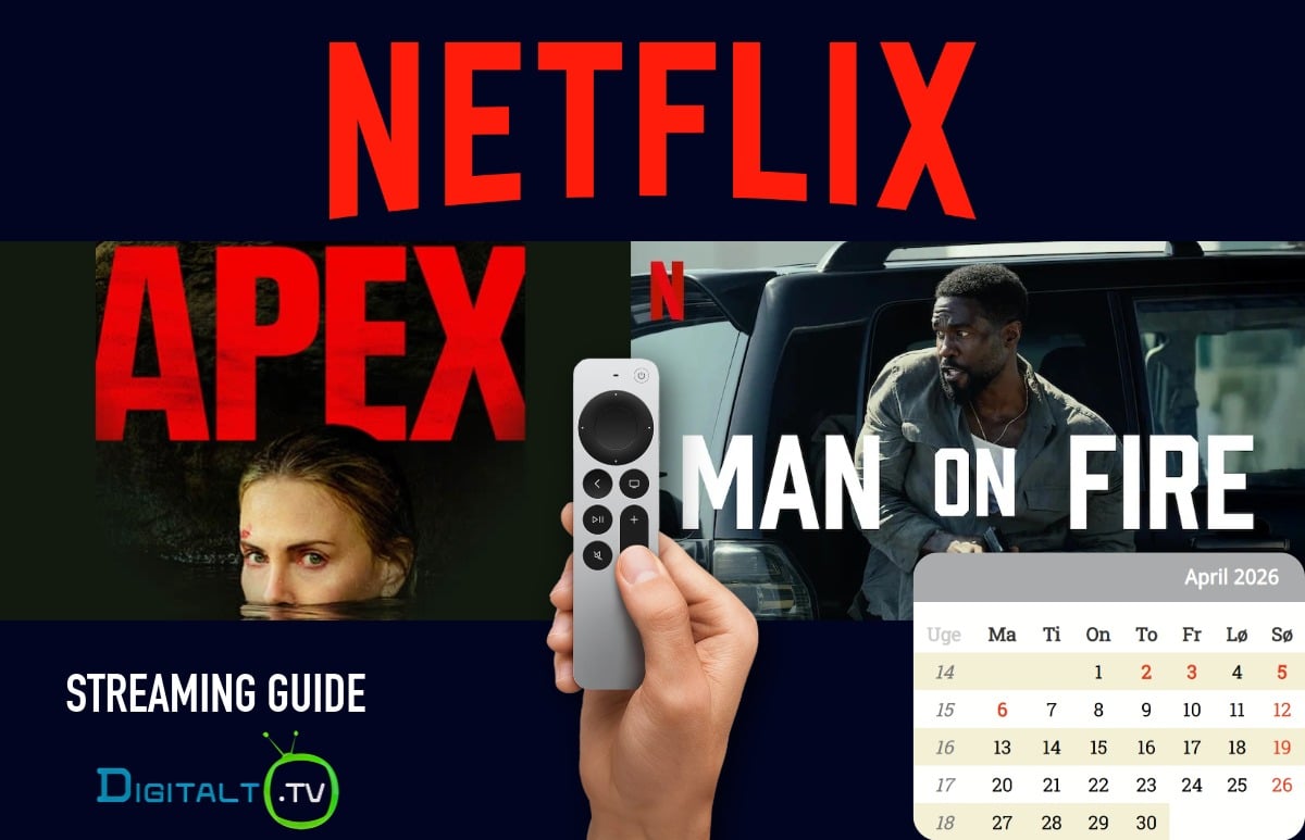 Nyt på Netflix april 2026 Månedsguide