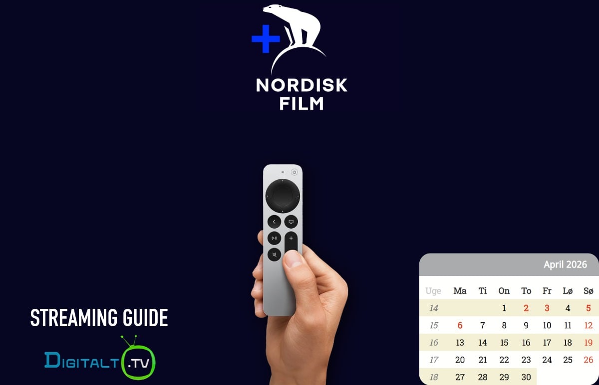 Nyt på Nordisk Film+ April Månedsguide