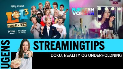 Ugens nye underholdning, reality og dokumentar - Uge 12 2026