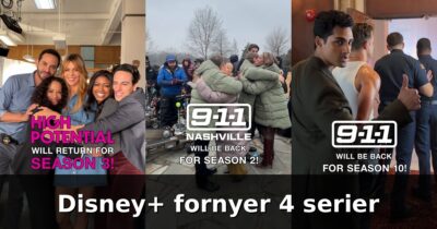 Fire Disney+ serier fornyet – nye sæsoner på vej