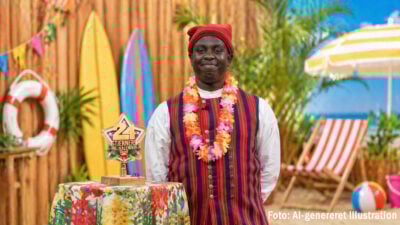 24 stjerners julikalender Illustration