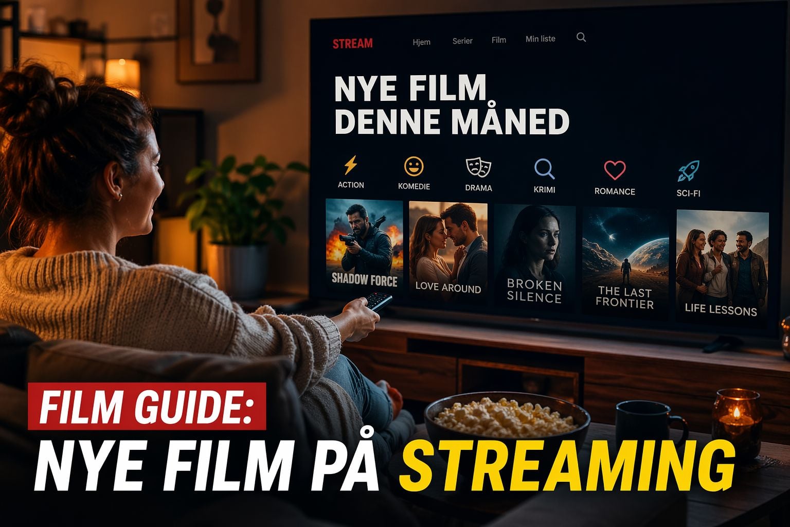 Filmpremierer 2026 - Komplet guide til nye film på streaming