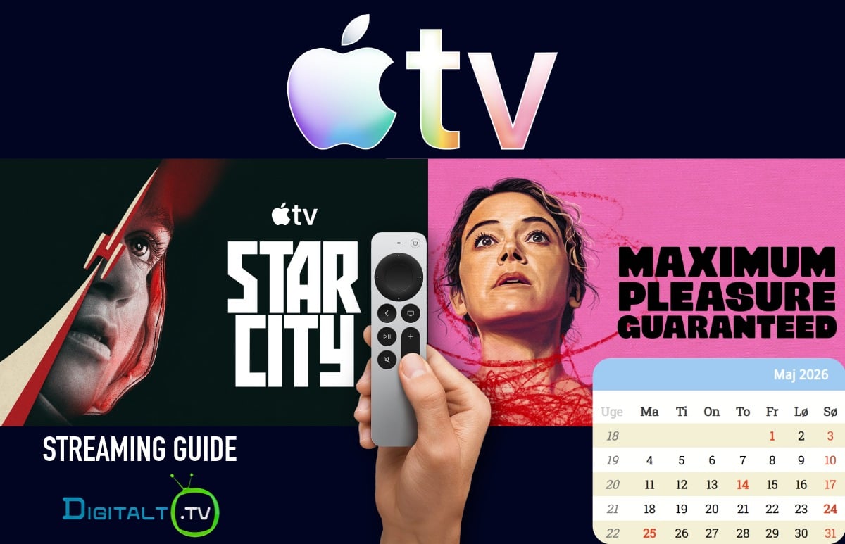 Nyt på Apple TV maj 2026 Månedsguide