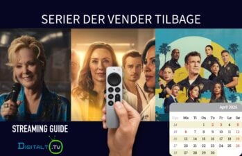 Serier der venter tilbage april 2026 Månedsguide