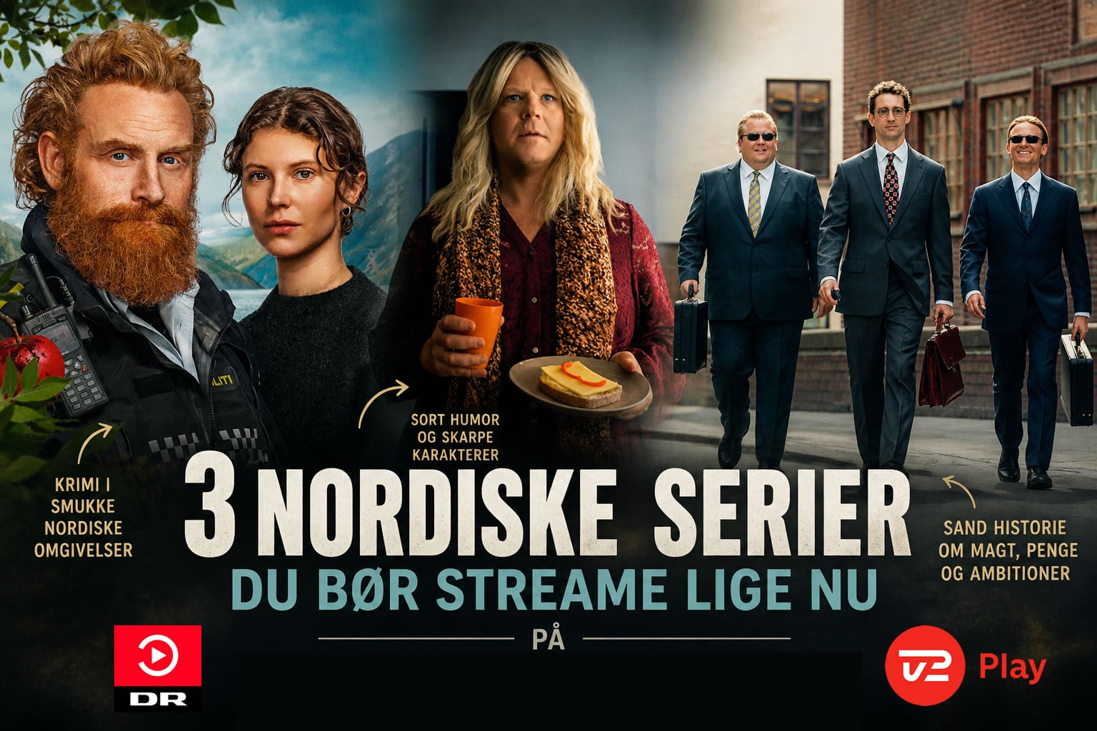 DRTV præsenterer nye nordiske serier og afslører identitetstyveri