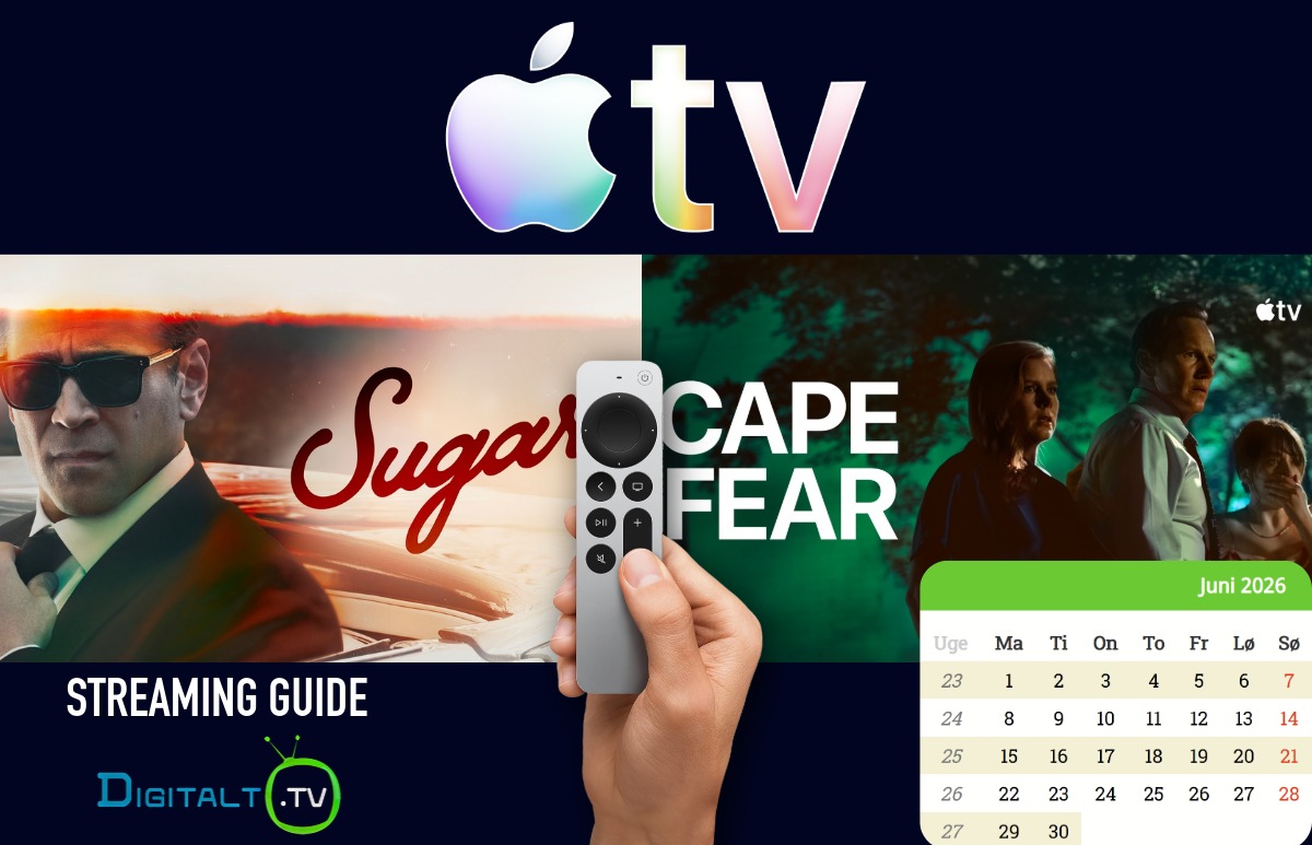 Nyt på Apple TV juni 2026 Månedsguide