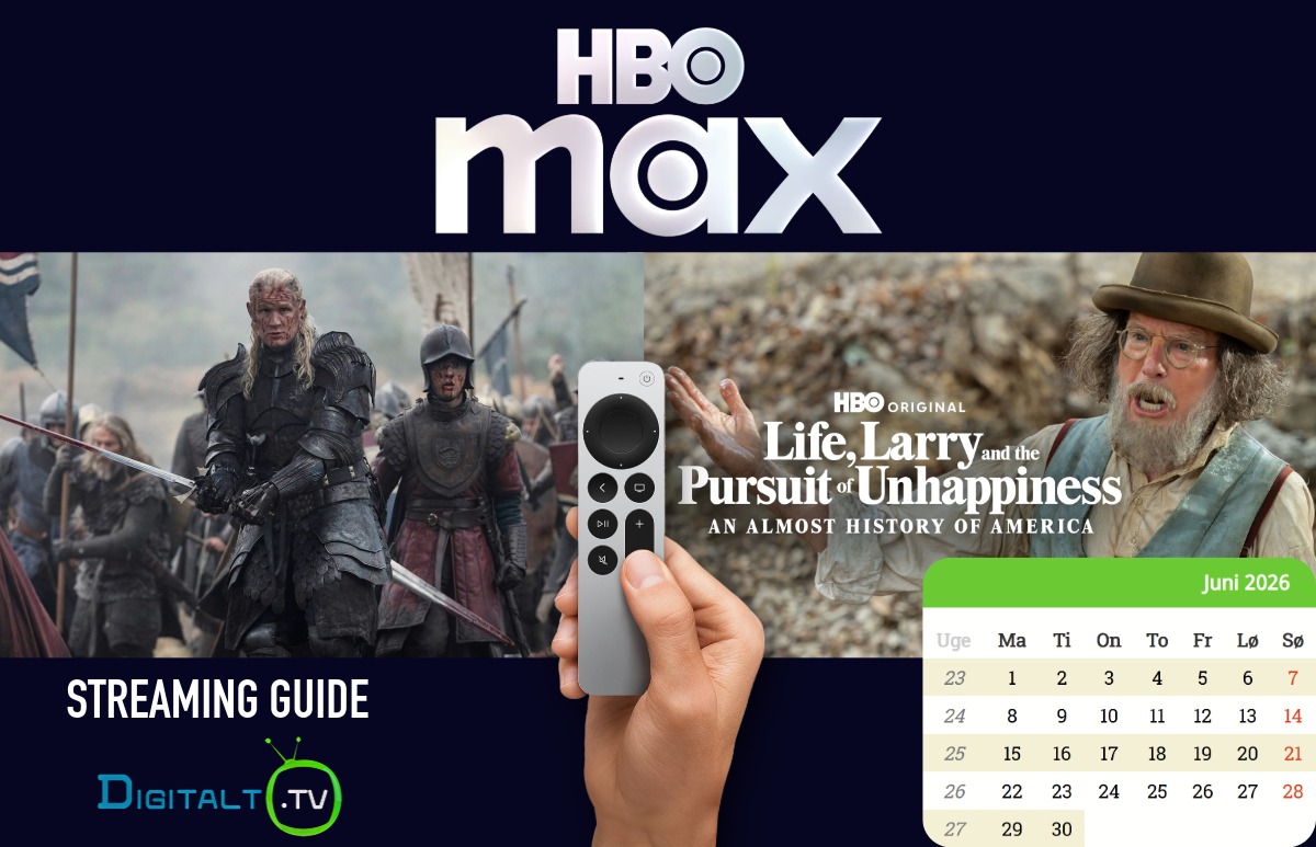 Nyt på HBO Max juni 2026 Månedsguide