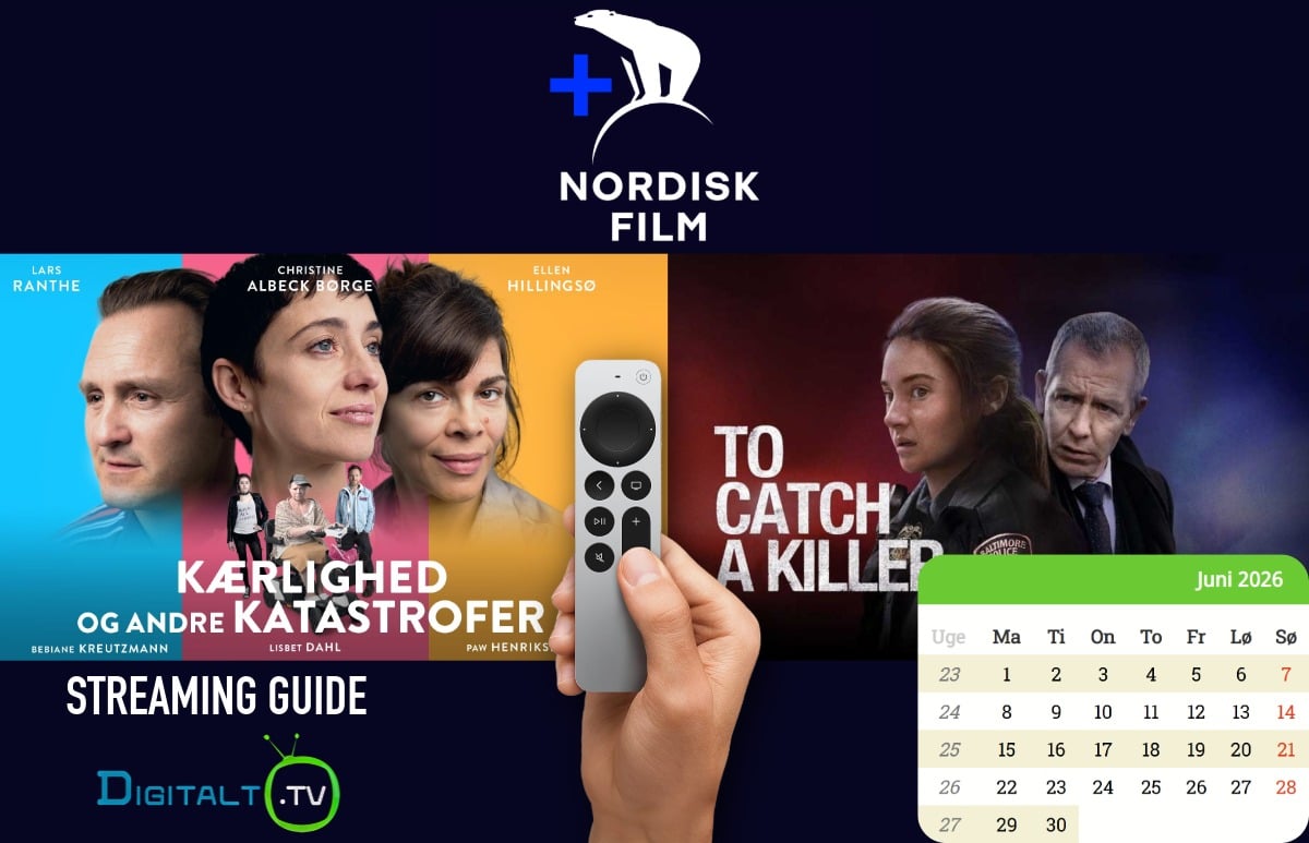 Nyt på Nordisk Film+ juni 2026 Månedsguide